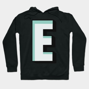 Letter E Name Gift Hoodie